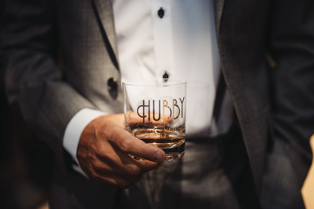 Groom with Drink