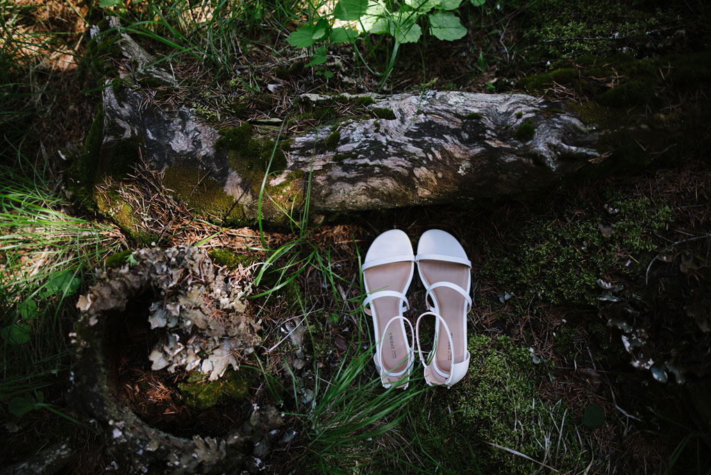 Shoes in Forest