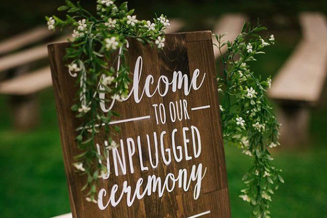 Wedding Ceremony Sign